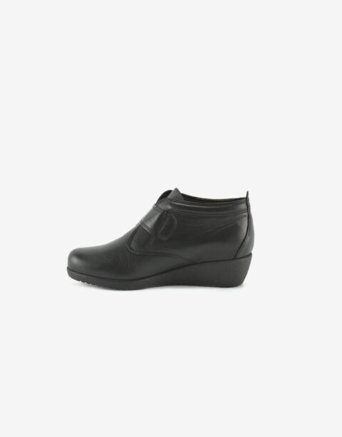 Botines Mujer Piel Cuña de Tupié