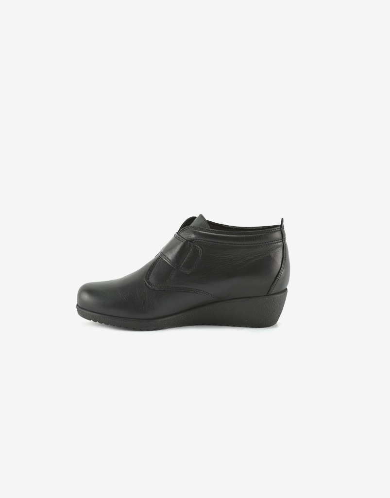 Botines Mujer Piel Cuña de Tupié
