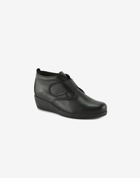 Botines Mujer Piel Cuña de Tupié