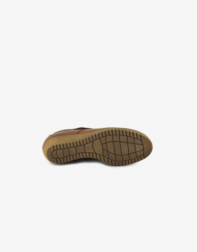 Botines Mujer Piel Cuña de Tupié