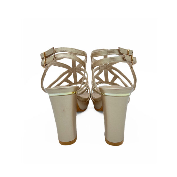Sandalia Fiesta Plataforma Taupe